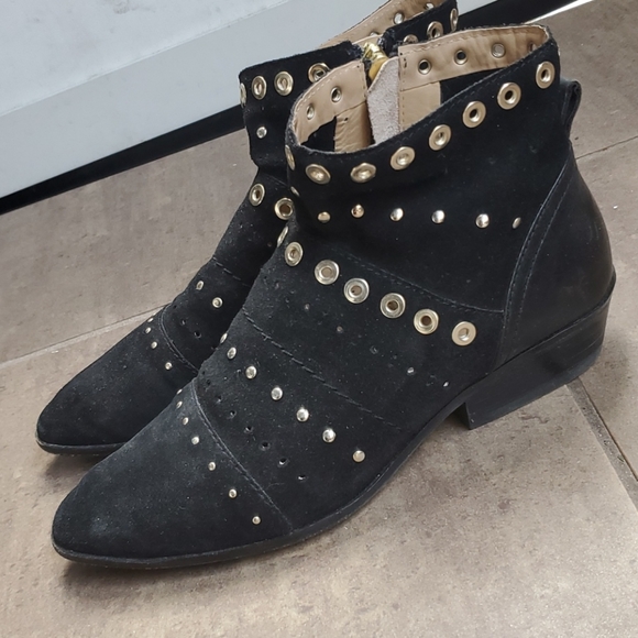 Geox black booties size 37 - Picture 3 of 11